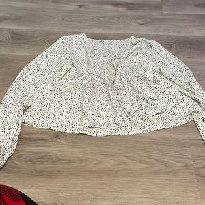 shein polkadot shirt